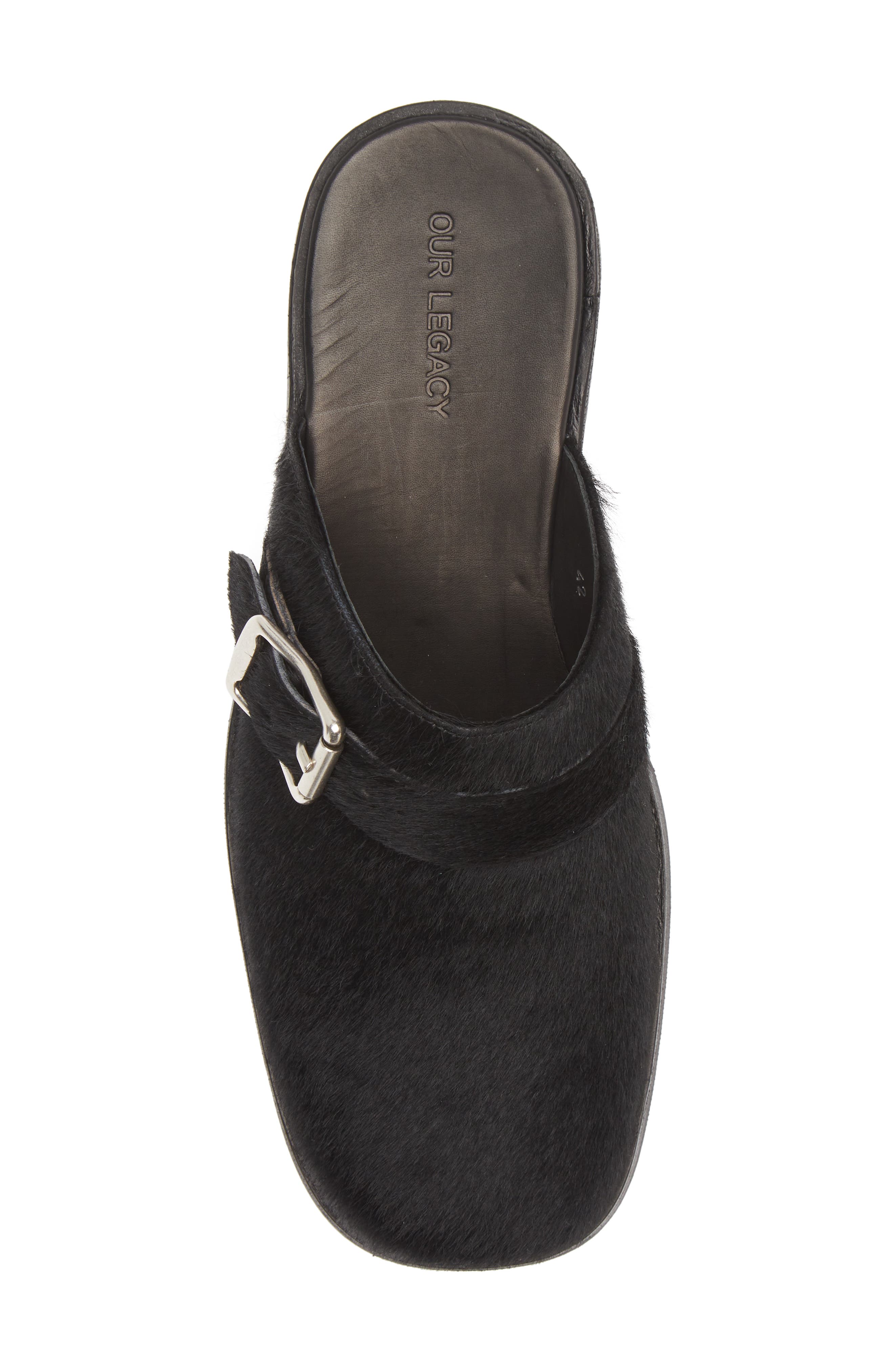 OUR LEGACY Camion Genuine Calf Hair Mule, Alternate, color, 