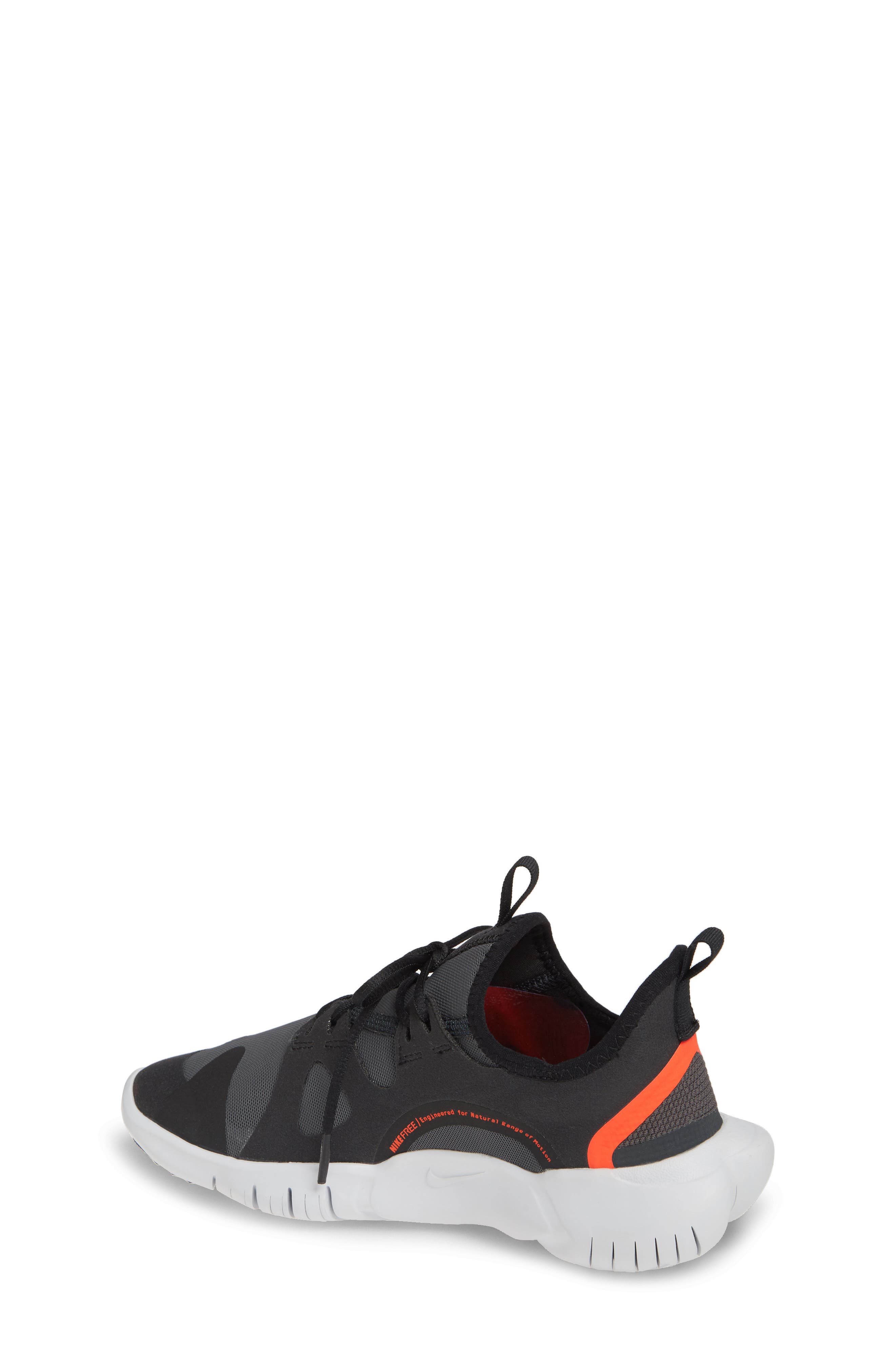 Free Run 5.0 Sneaker, Alternate, color, BLACK/ BRIGHT CRIMSON
