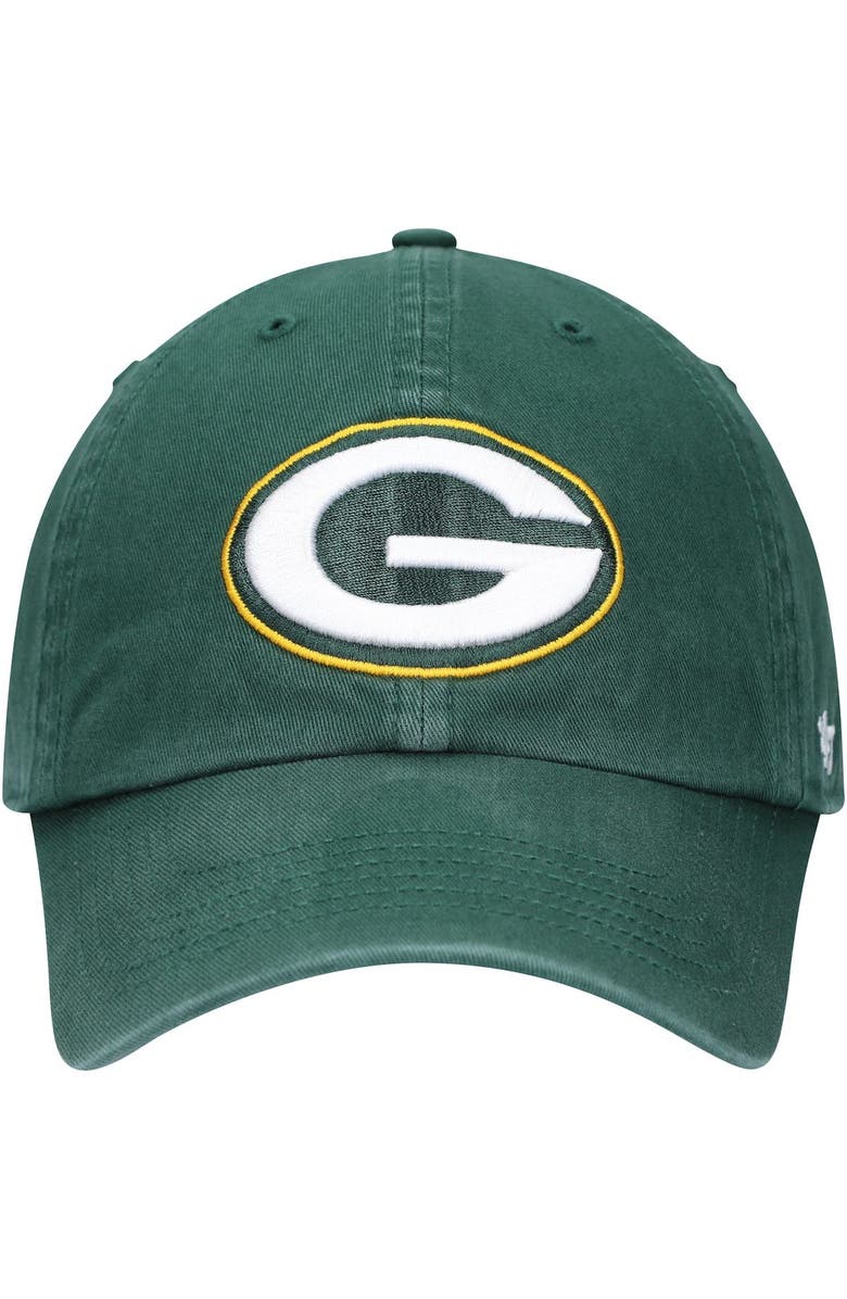 '47 Men's '47 Green Green Bay Packers Franchise Logo Fitted Hat, Alternate, color, 