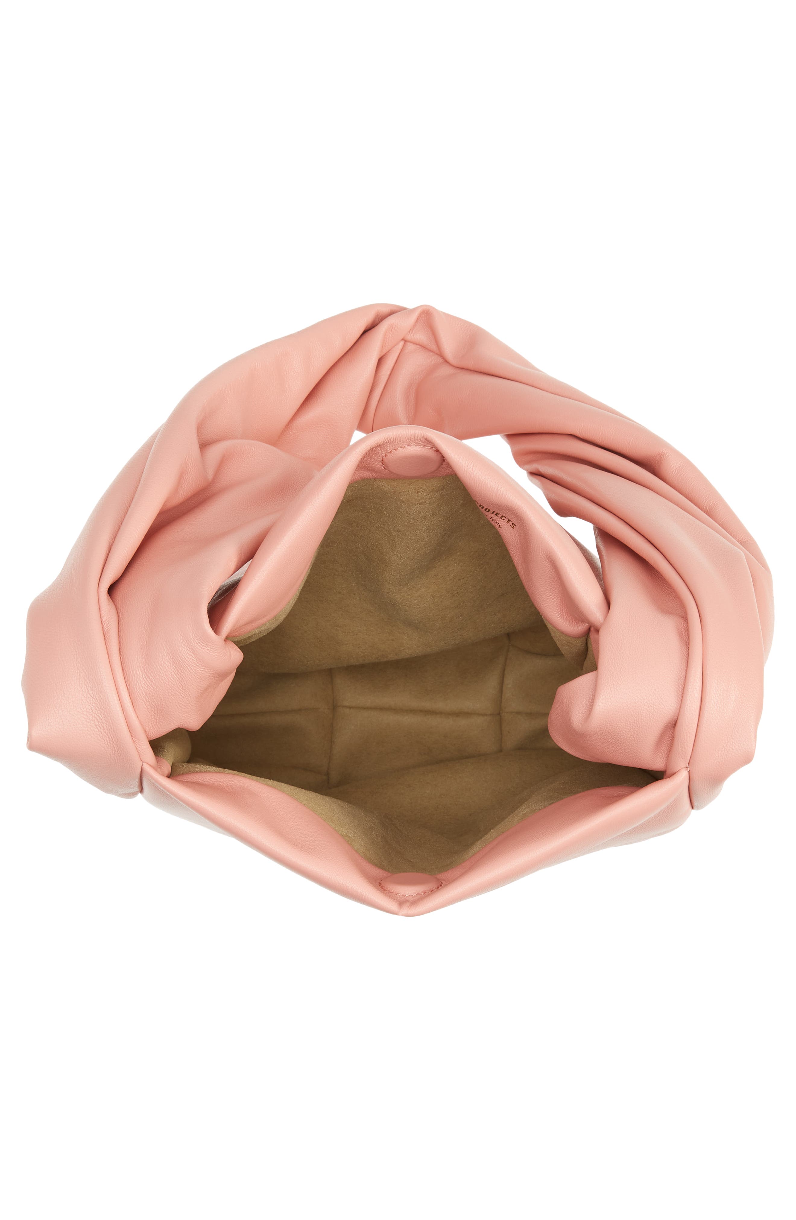 Medium Helene Soft Twist Leather Shoulder Bag, Alternate, color, PEACH