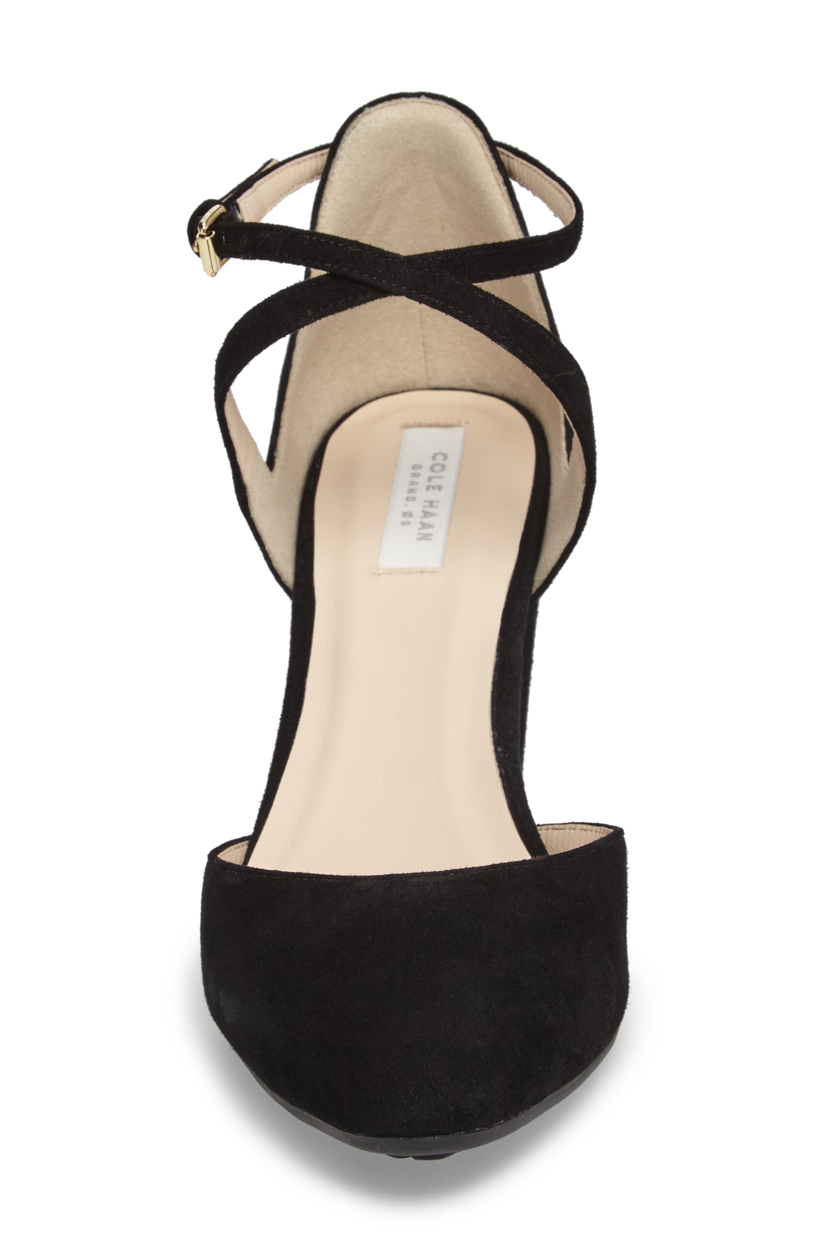 Cole Haan Lacey Ankle Strap Wedge Pump, Alternate, color, 