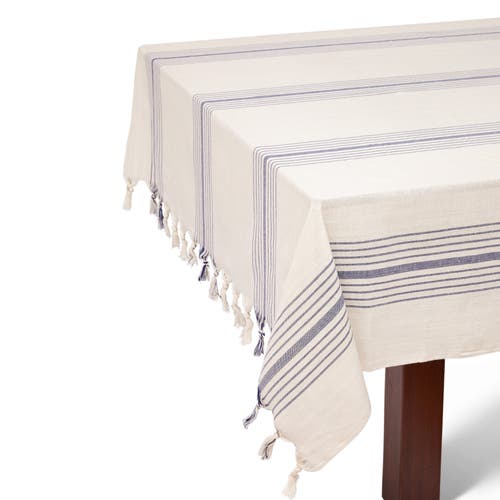 Eco Hilana Sustainable Kayseri Tablecloth Set In Blue