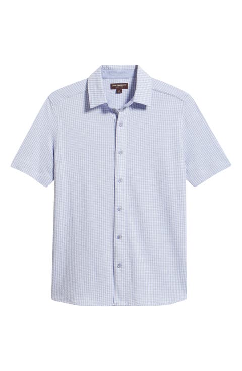 Bennett Gingham Short Sleeve Button-Up Shirt