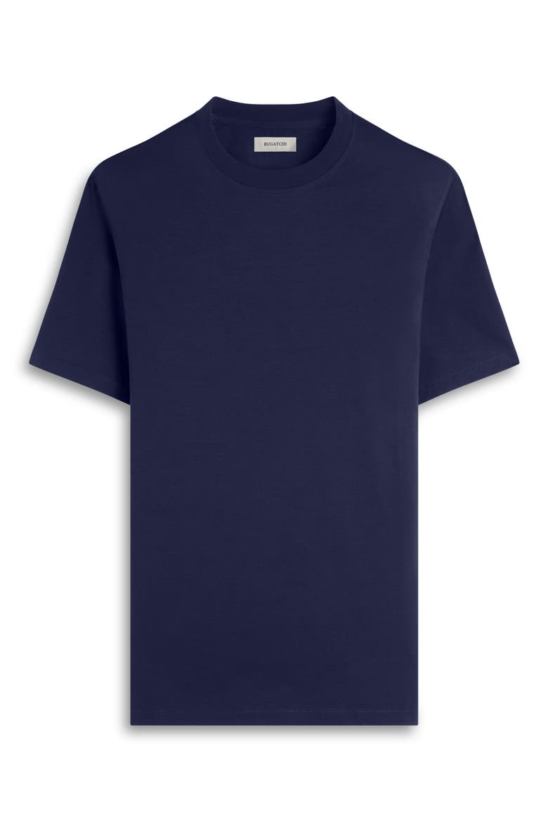 OoohCotton® Crewneck T-Shirt, Alternate, color, NAVY