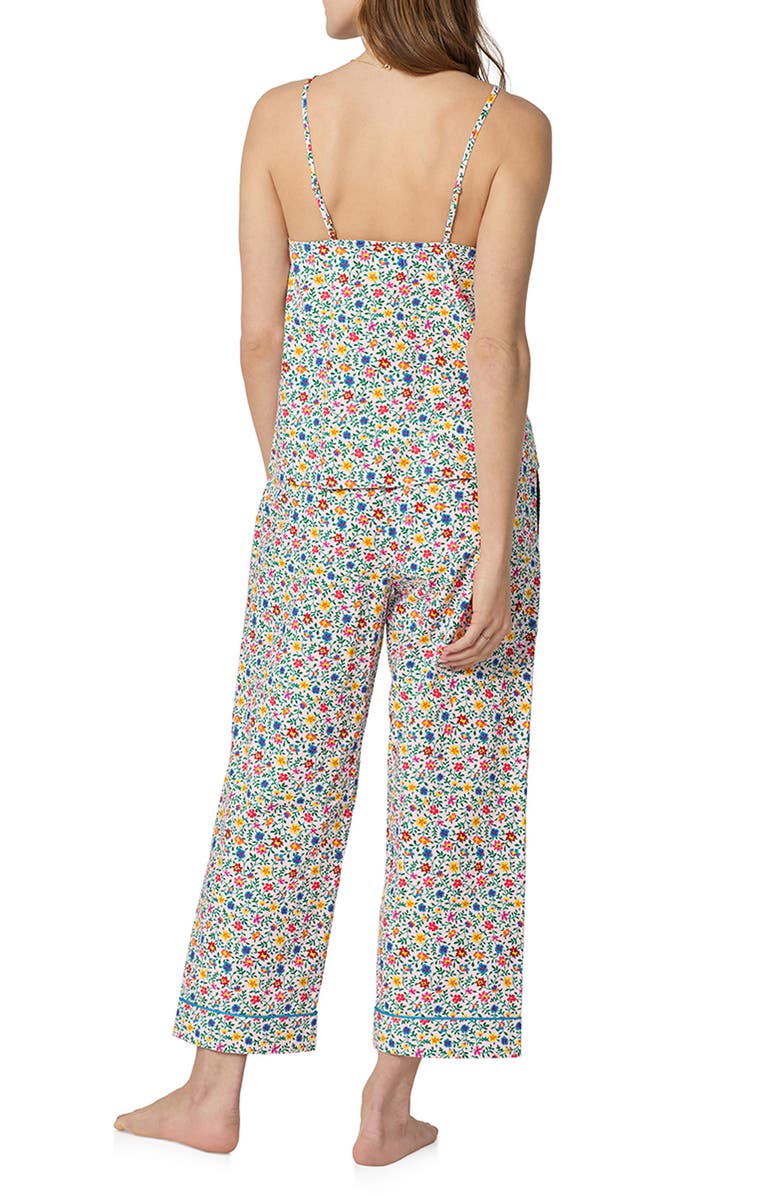 BedHead Pajamas Print Crop Pajamas, Alternate, color, Whimsy Ditsy