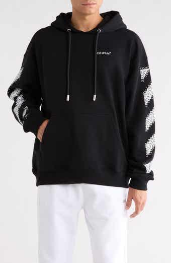 Off-White Pixel Diagonal Skate Hoodie
