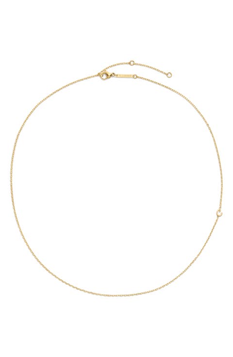 Initial Chain Necklace