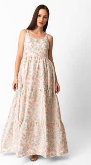 RAAS Tierney Tiered Floral Dress