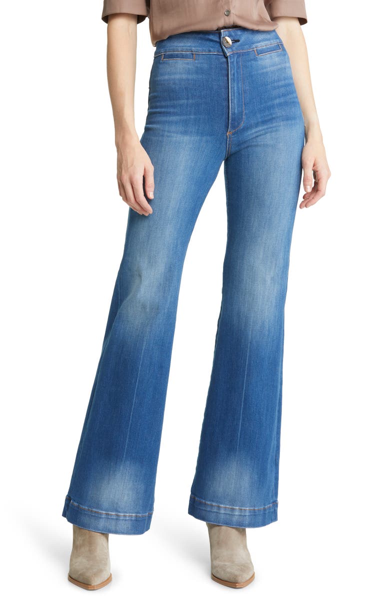 ASKK NY Brighton Wide Leg Jeans, Main, color, 