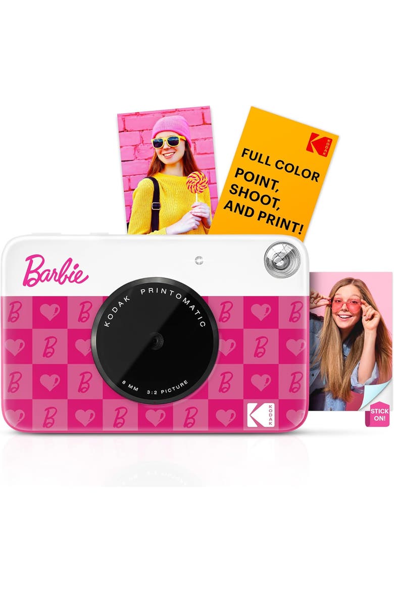 x Barbie Instant Camera w/ Style Case, Alternate, color, White
