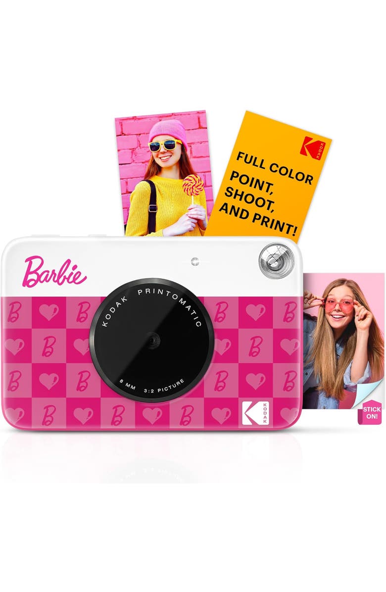 Kodak x Barbie Instant Camera w/ Style Case, Alternate, color, White