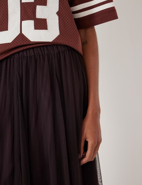 Hush Millie Tulle Maxi Skirt In Black