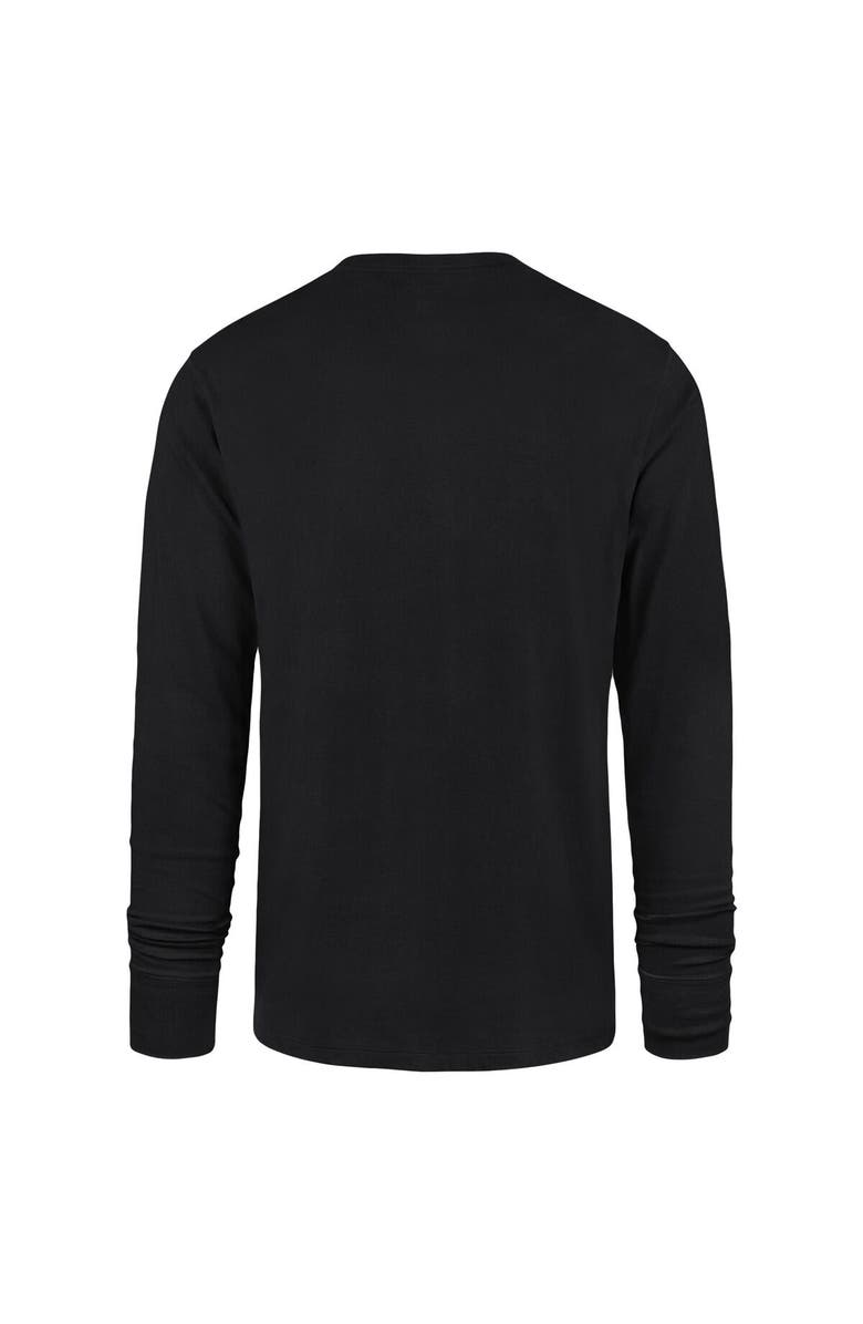 '47 Men's '47 Black Pittsburgh Steelers Premier Franklin Long Sleeve T-Shirt, Alternate, color, Black