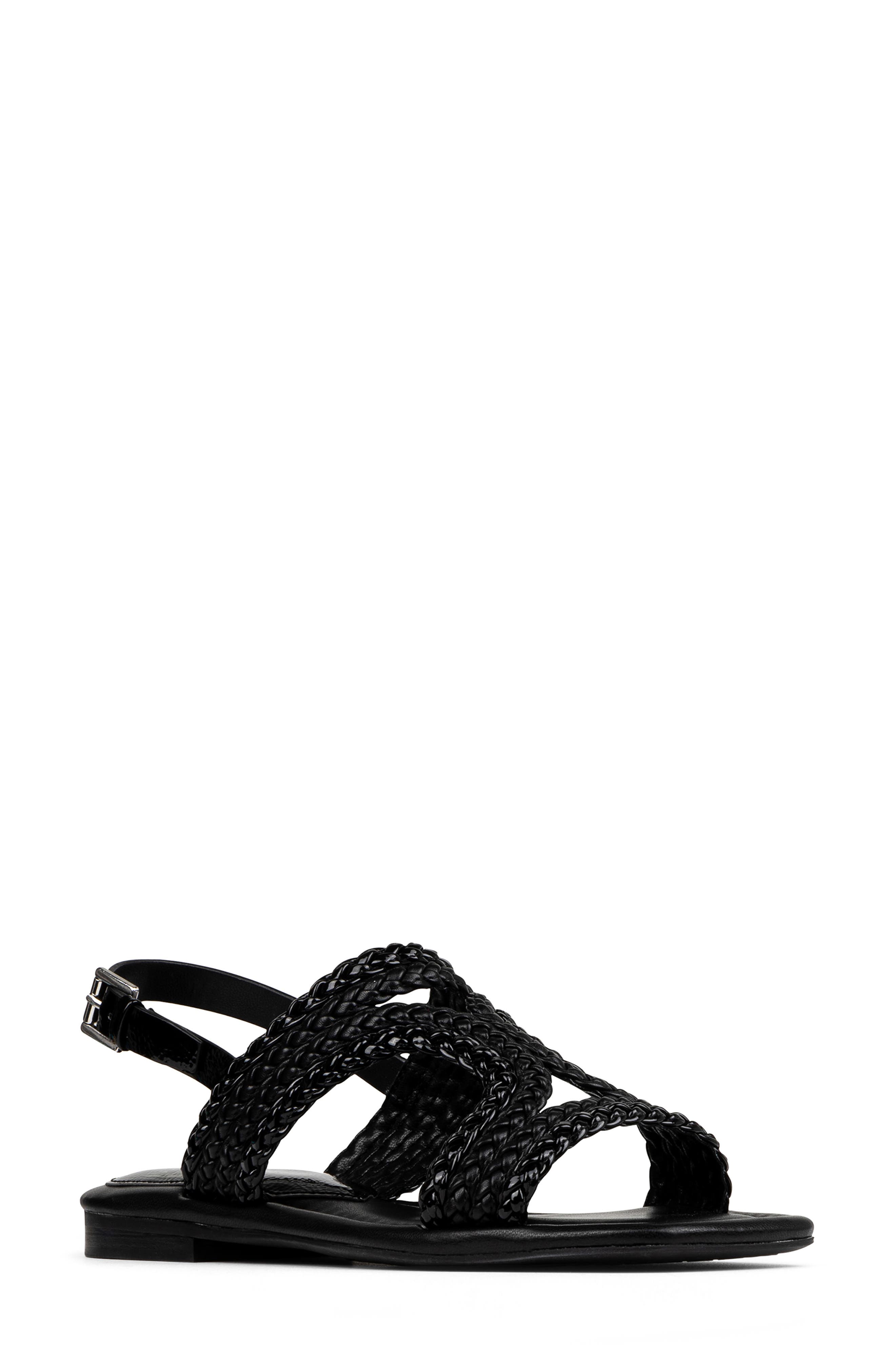 Donald Pliner Hector Slingback Sandal, Main, color, Black