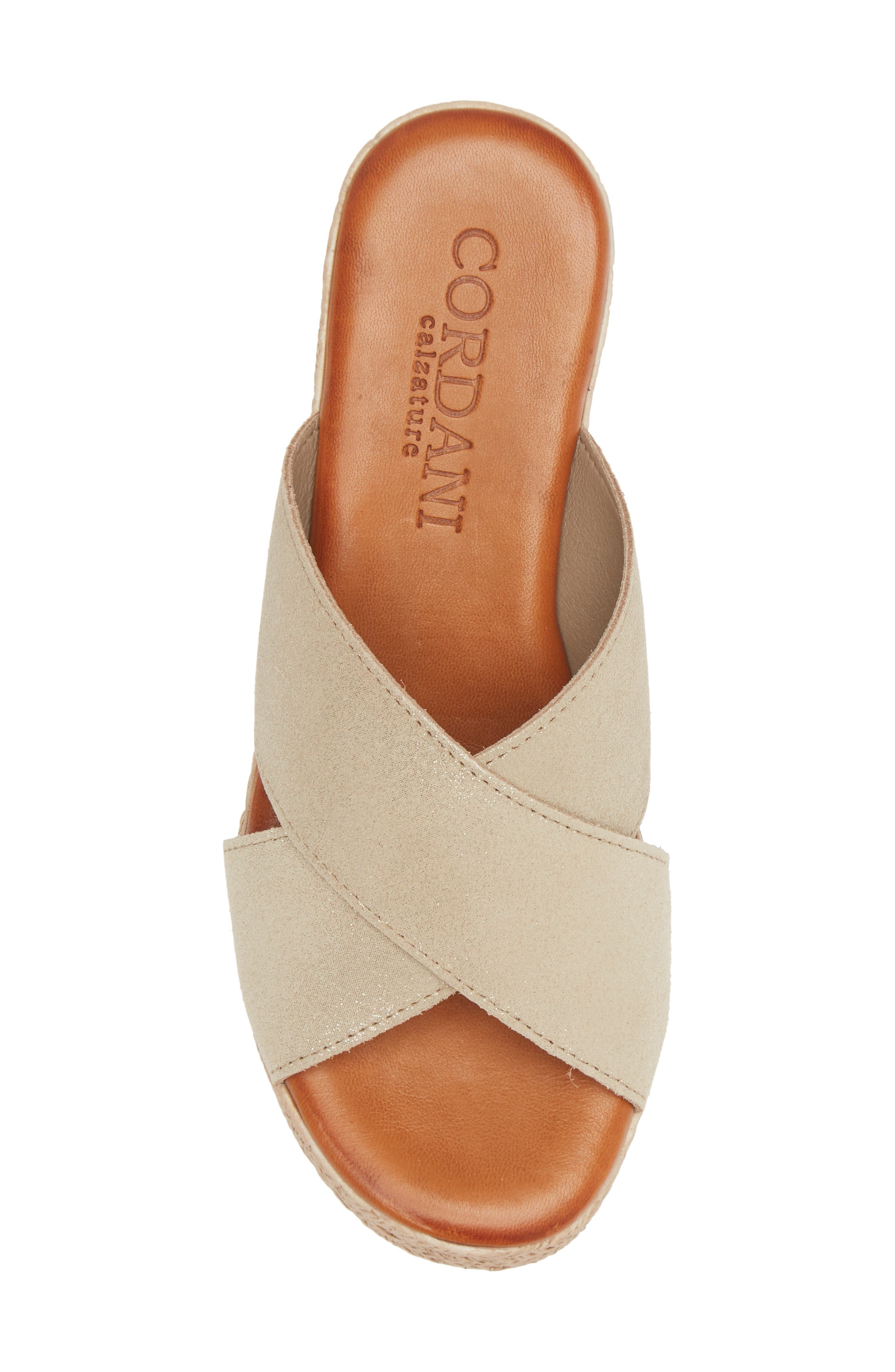 Bella Espadrille Wedge Sandal, Alternate, color, SOFT GOLD SUEDE