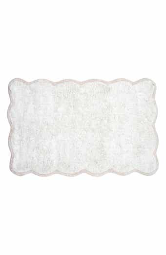 VCNY HOME Scalloped Cotton Bath Rug