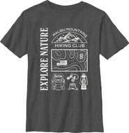 Barbie Boys' Explore Nature and Malibu Mountains Short Sleeve Graphic T-Shirt