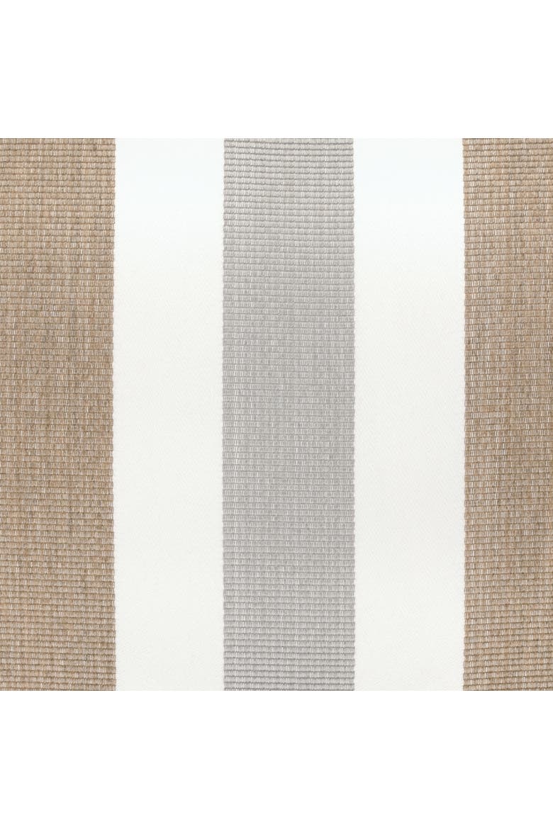 Dune Stripe Indoor & Outdoor Woven Accent Pillow, Alternate, color, Multi