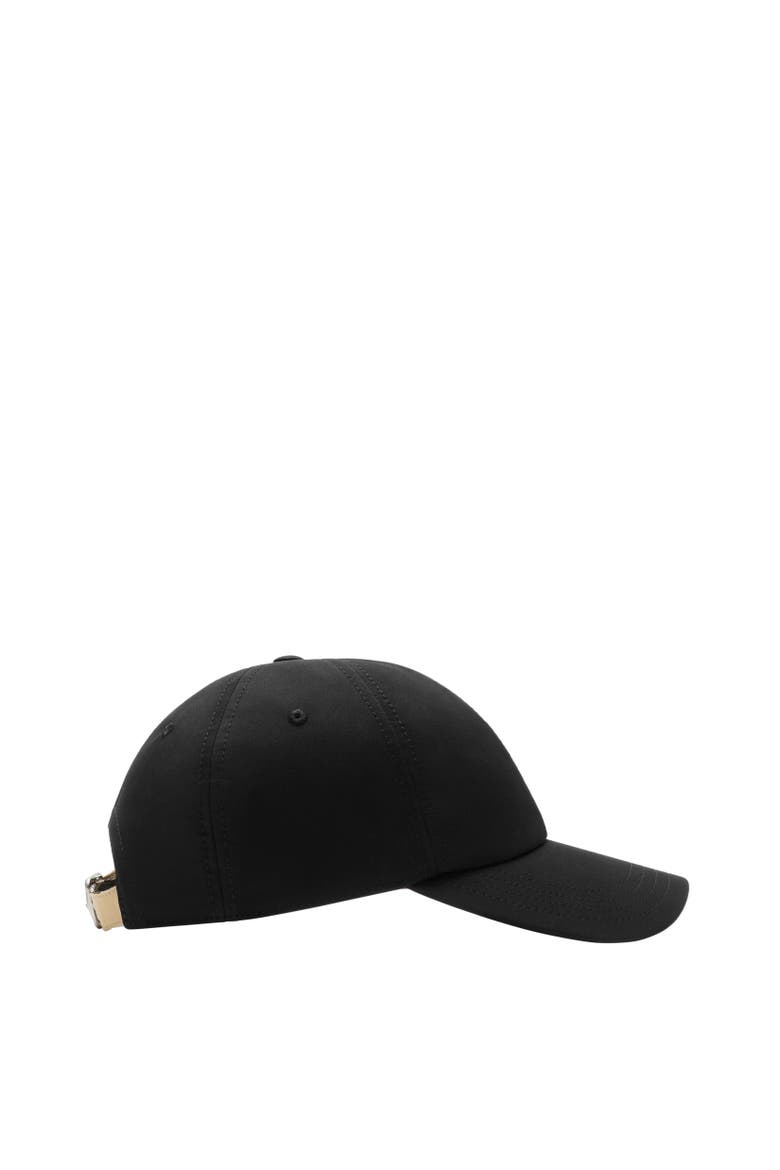 Gabardine Baseball Cap, Alternate, color, Black/sand beige