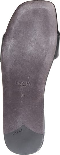 Triangle Logo Slide Sandal