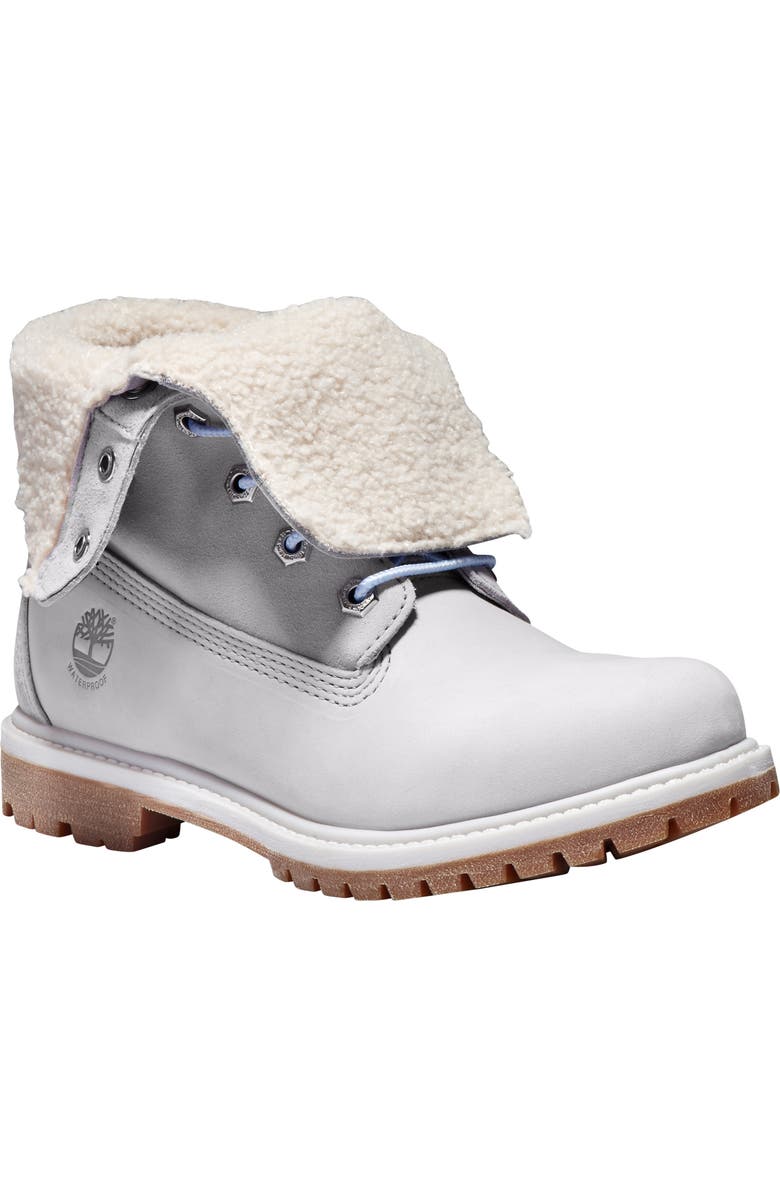Timberland Authentic Waterproof Teddy Fleece Lined Winter Boot, Alternate, color,