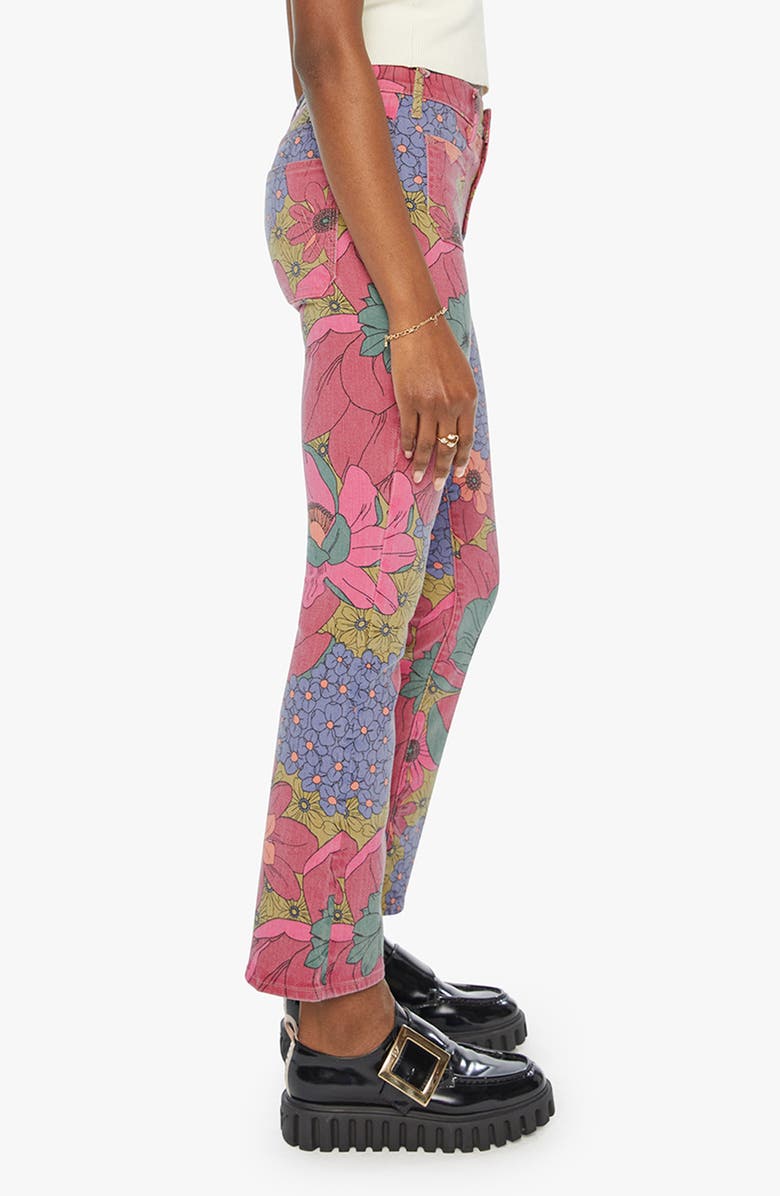 MOTHER Insider Flood Patch Pocket Crop Bootcut Jeans, Alternate, color,