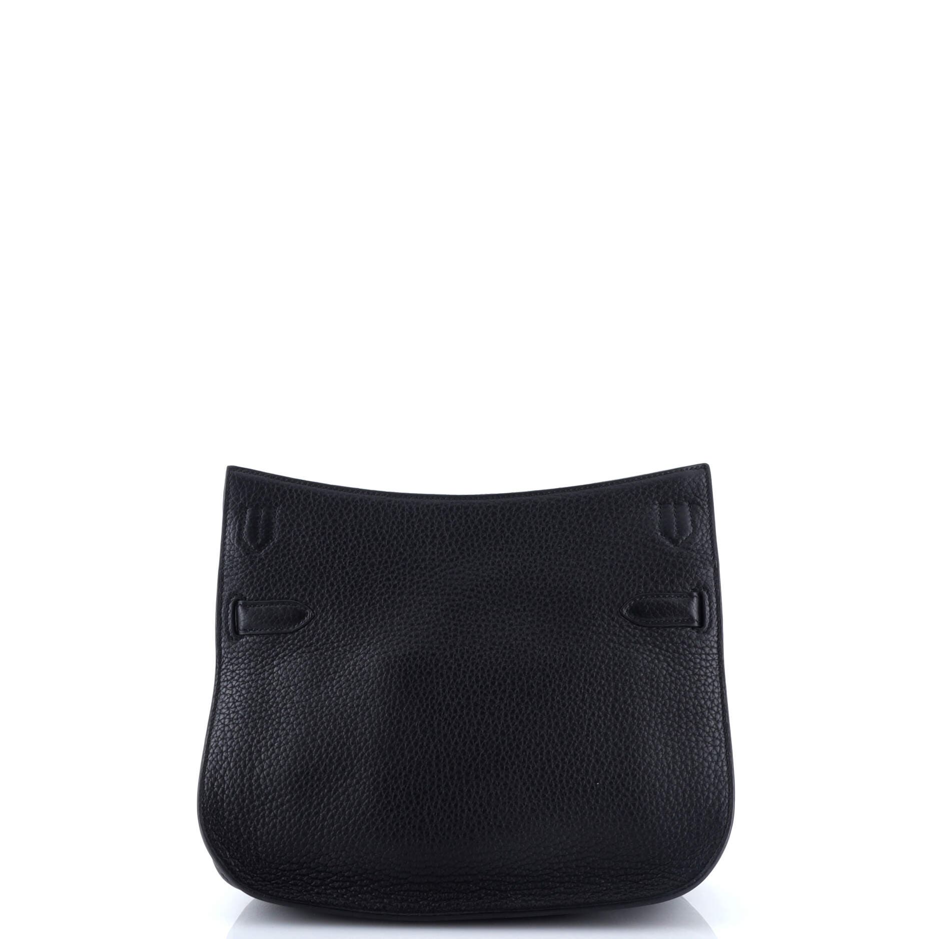 Pre-Owned Hermes Jypsiere Bag Clemence 28, Alternate, color, Noir