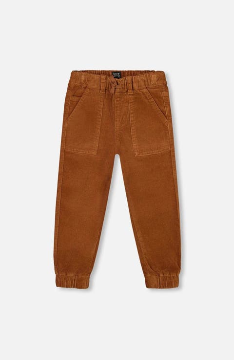 Stretch Corduroy Jogger Pants (Baby)