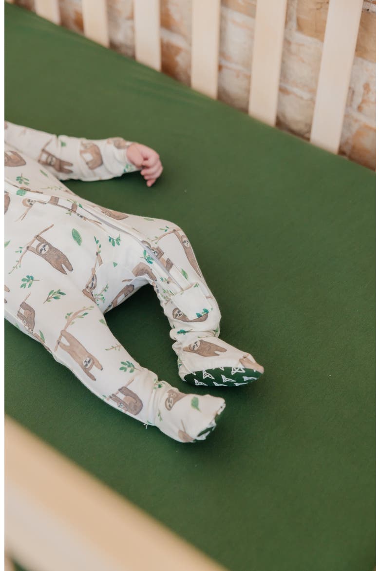Noah Zip-Up Footie Pajamas, Alternate, color, NOAH