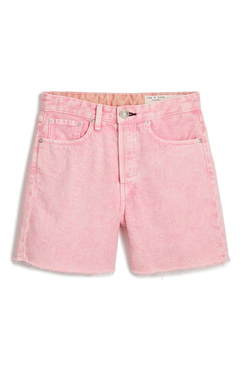 Maya High Waist Denim Shorts