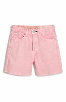 rag & bone Maya High Waist Denim Shorts