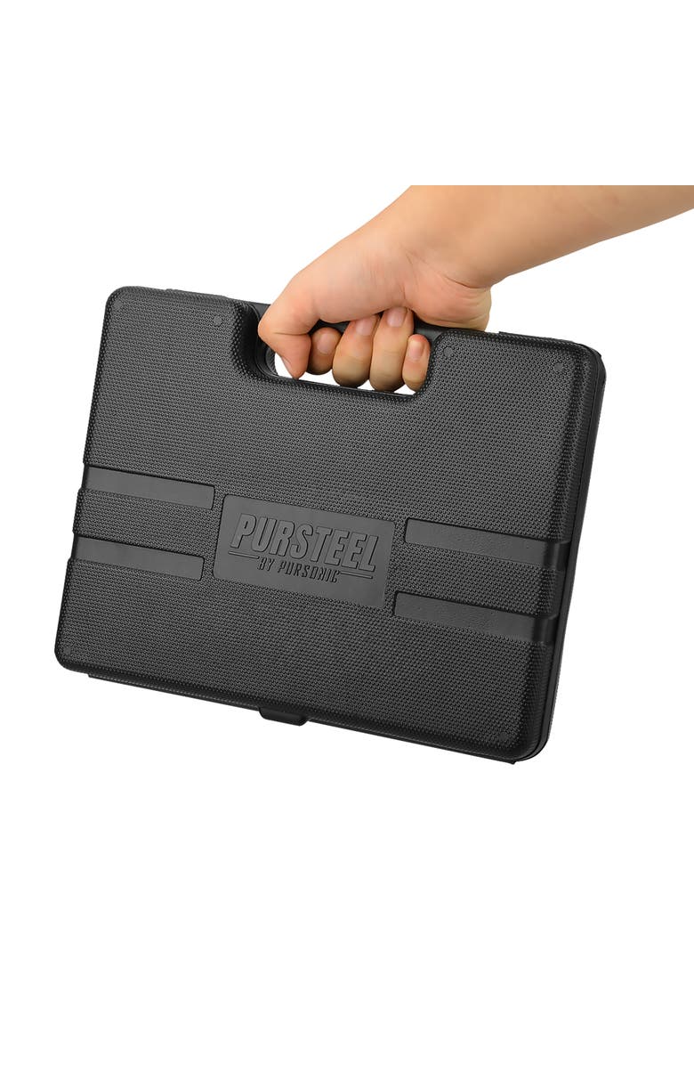 PURSONIC Handy Solutions 16-Piece Household Tool Kit, Alternate, color, Black