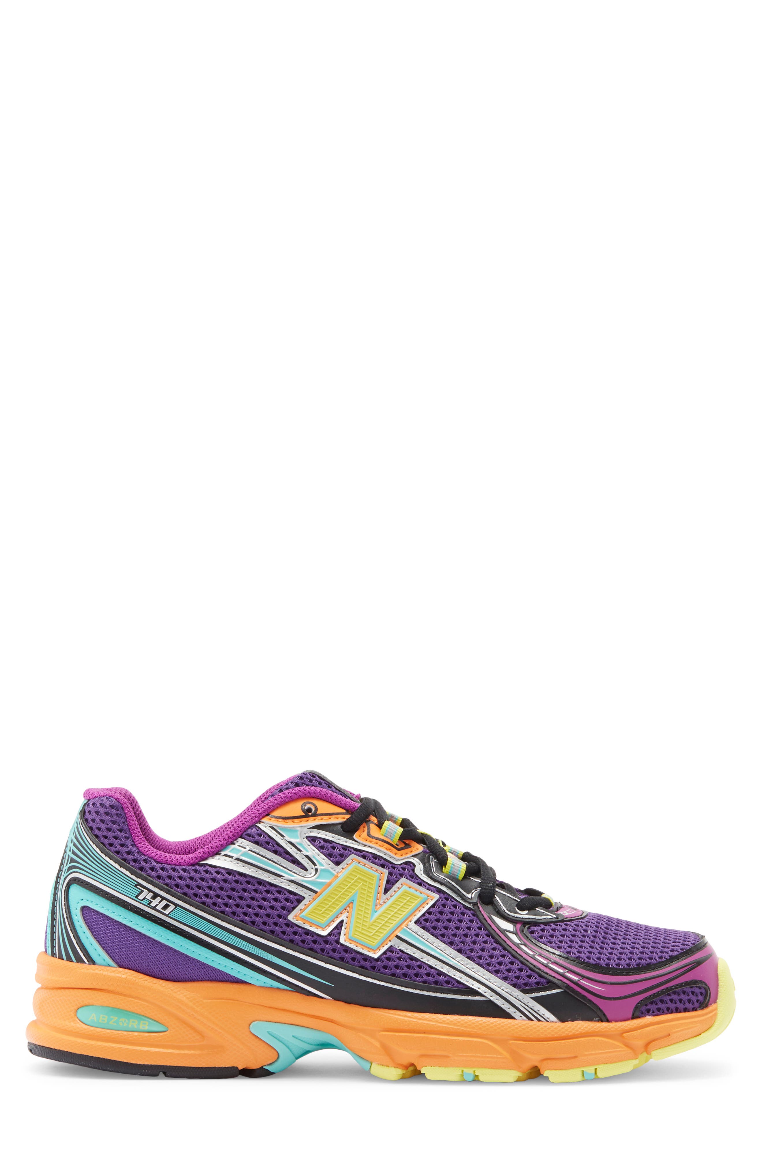 New Balance Gender Inclusive 740 Sneaker, Alternate, color, Concord Grape/ Purple Fuchsia