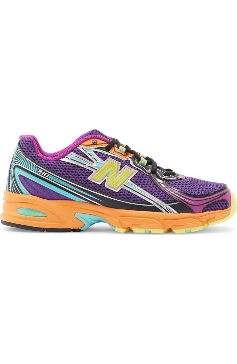 New Balance Gender Inclusive 740 Sneaker, Alternate, color, Concord Grape/ Purple Fuchsia