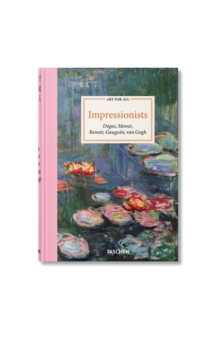 Art for All Impressionists Book, Main, color, Blue-Green