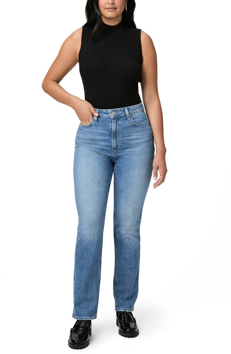 PAIGE Knockout Straight Leg Jeans, Alternate, color, 