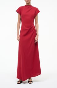 STAUD Zaya Dolman Sleeve Maxi Dress