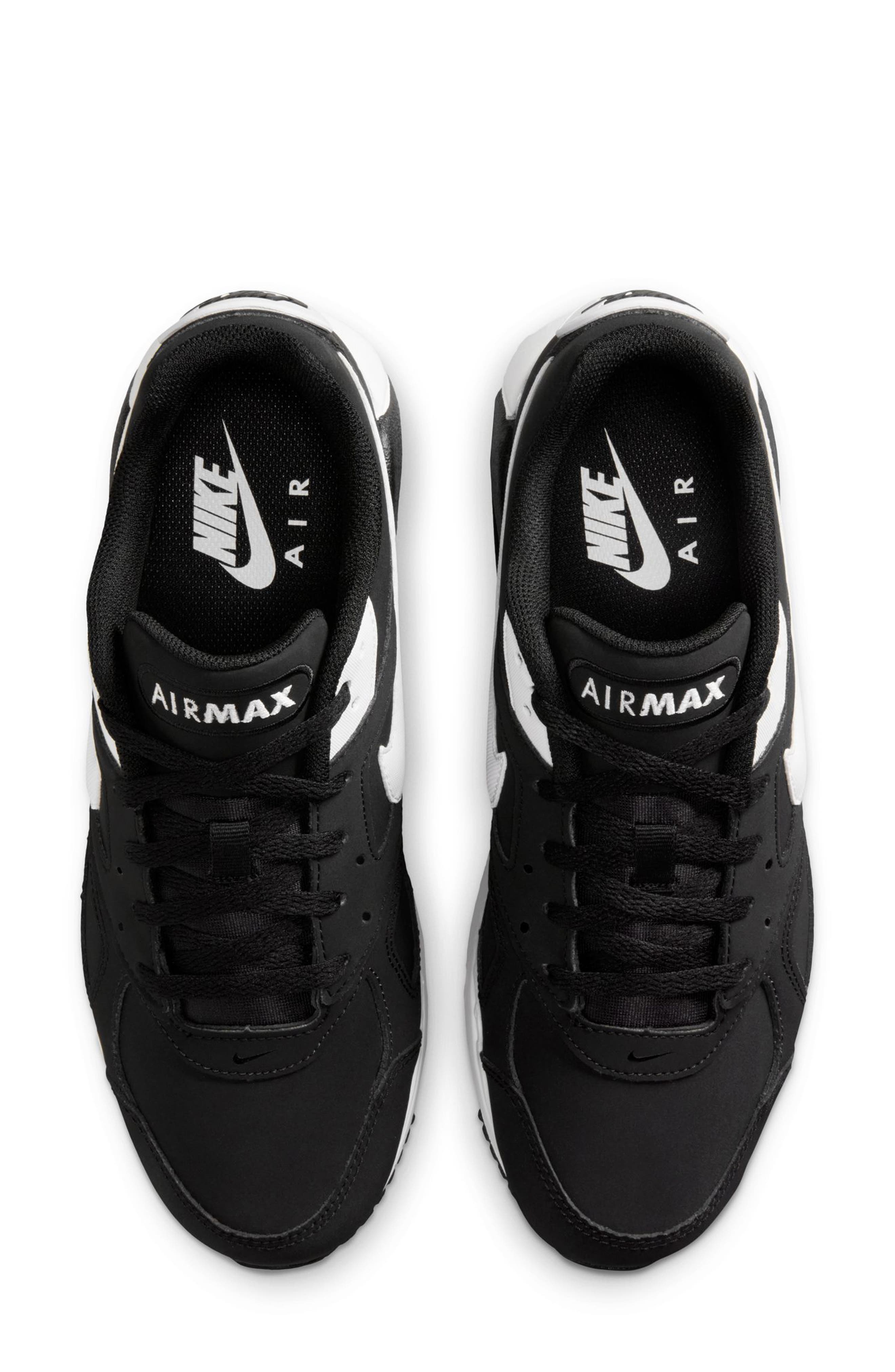 Air Max IVO Sneaker, Alternate, color, BLACK/ WHITE