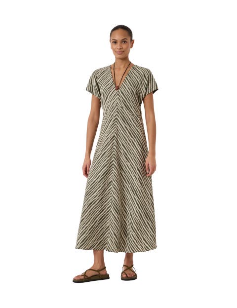 Grace Air Flow V-Neck Midi Dress
