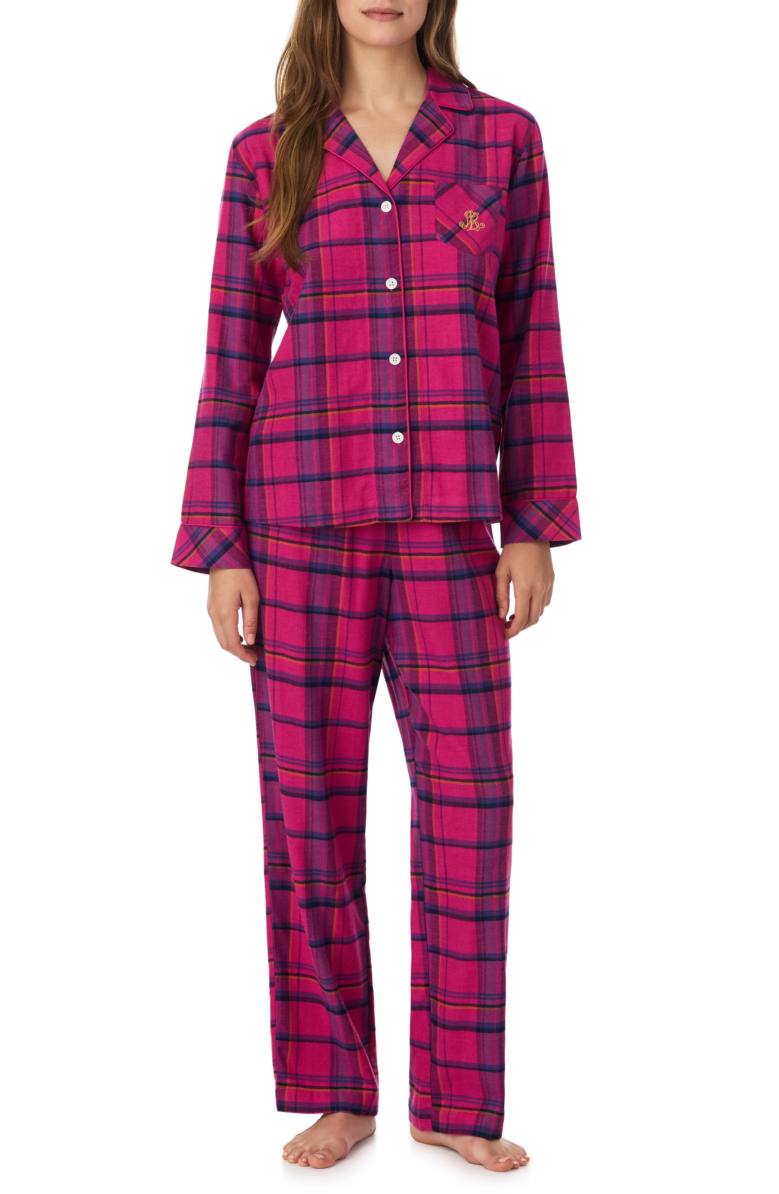 selected PINK PLAID