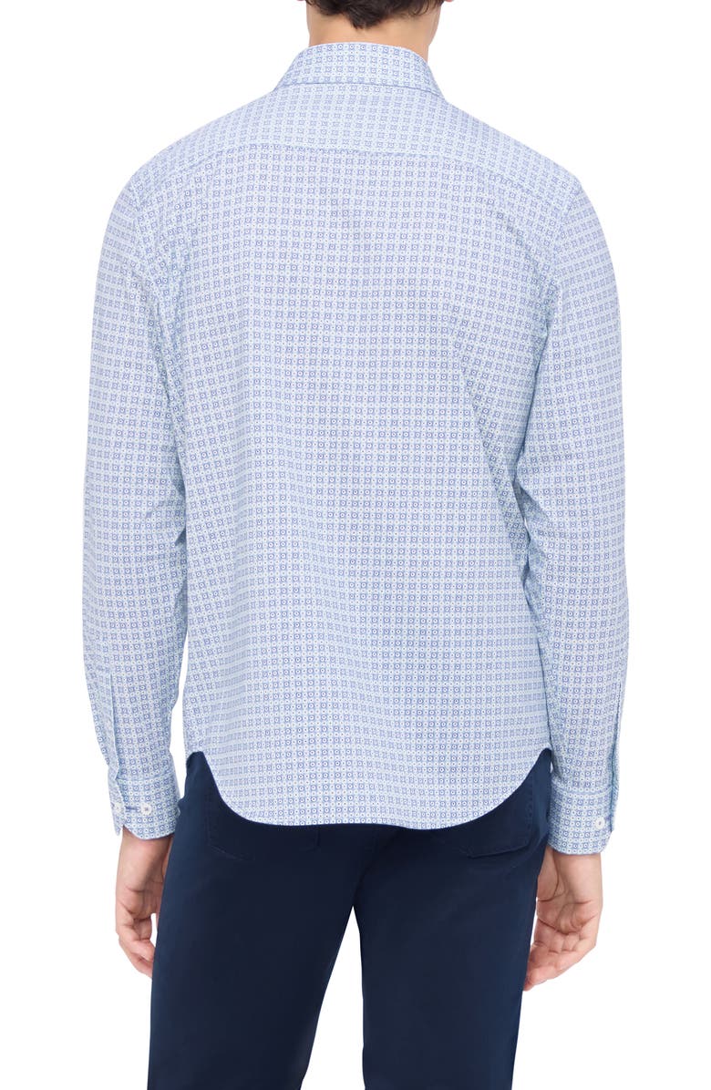 Bugatchi James OoohCotton<sup>®</sup> Print Button-Up Shirt, Alternate, color,