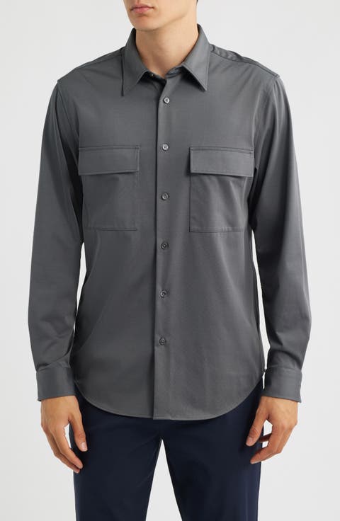 Noll Long Sleeve Button-Up Shirt