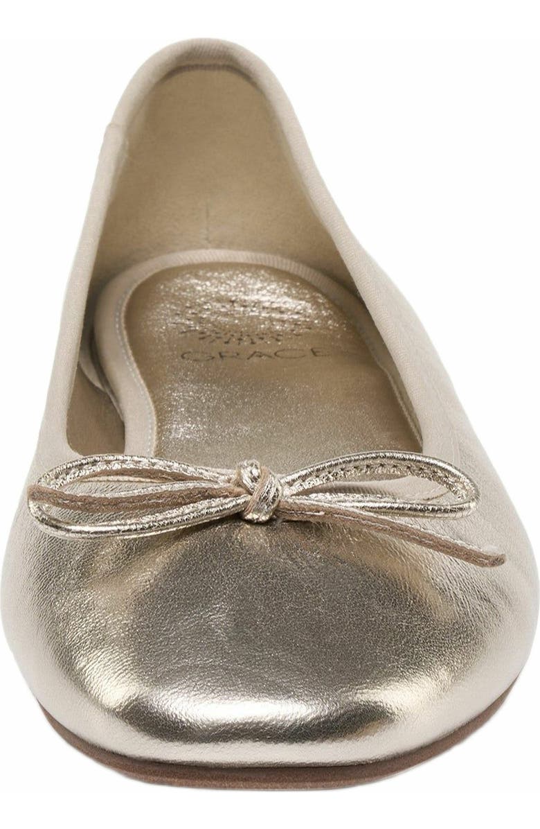 Grace Footwear Lily Ballerina, Alternate, color, Light Gold
