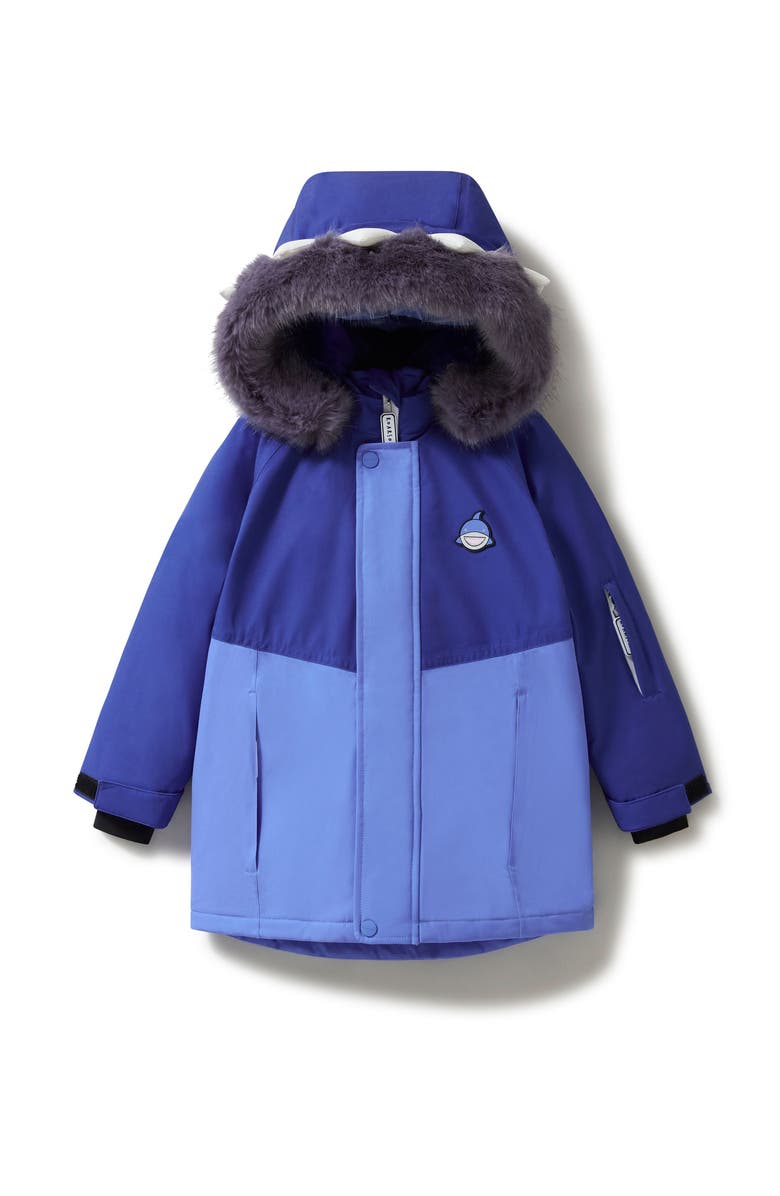 Roarsome Reef the Shark Ski Jacket, Alternate, color, Blue