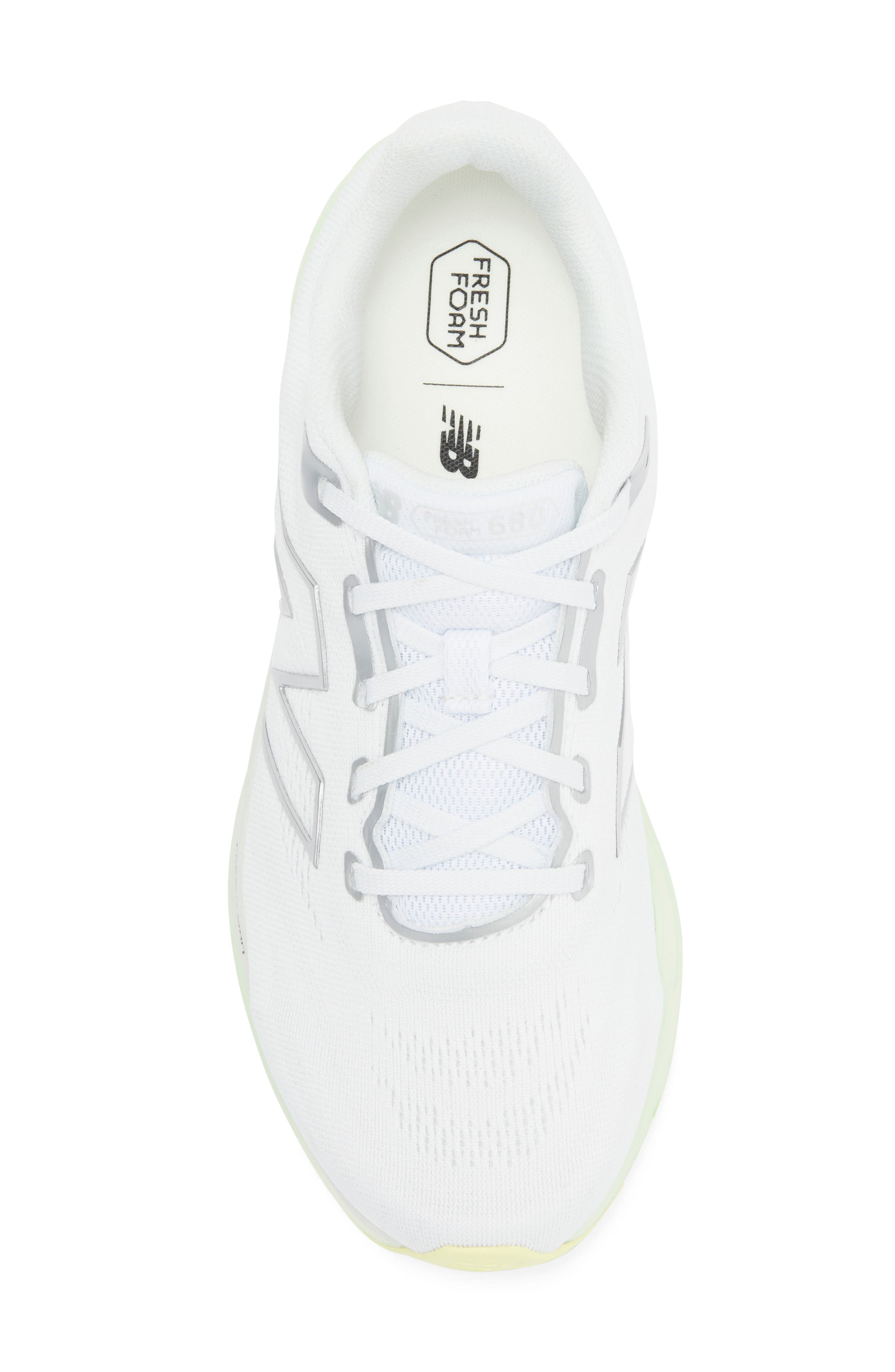 New Balance Fresh Foam 680 v8 Running Shoe, Alternate, color, White/ Reflection