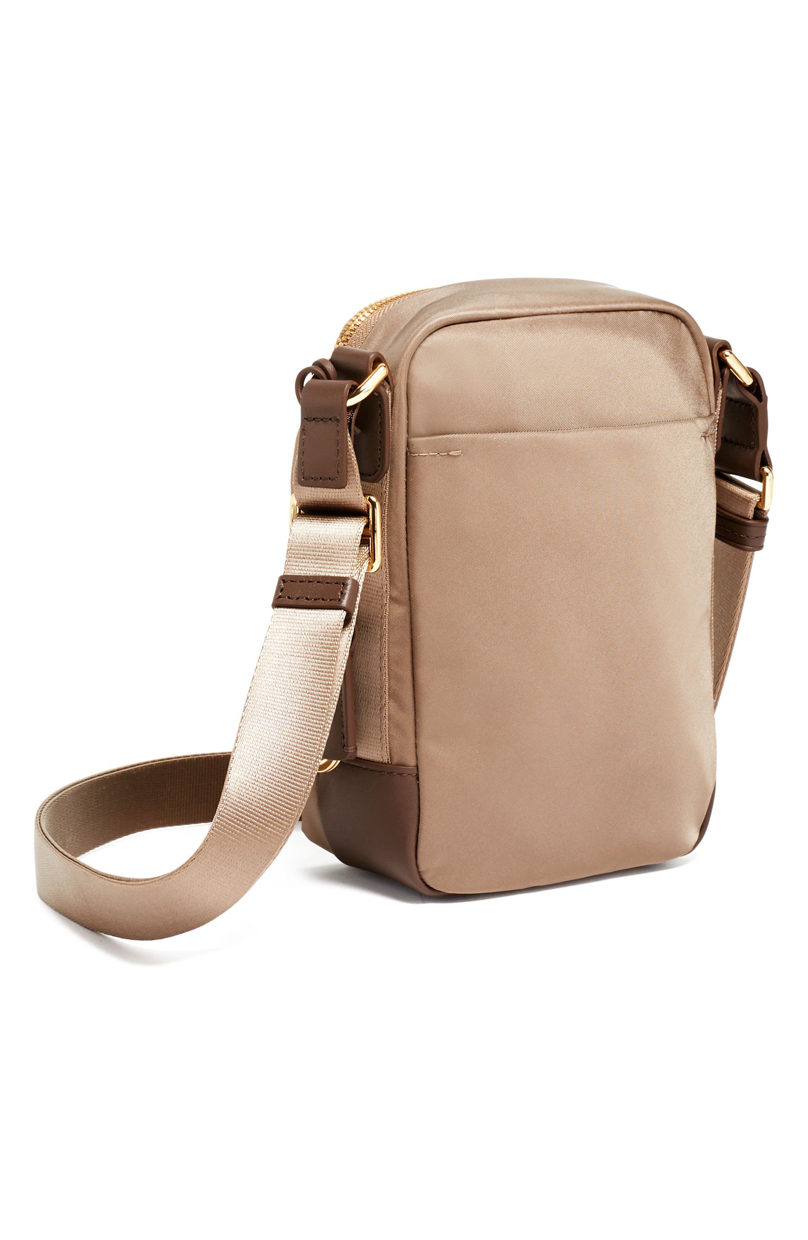 Voyageur Ruma Nylon Bag, Alternate, color, FOSSIL