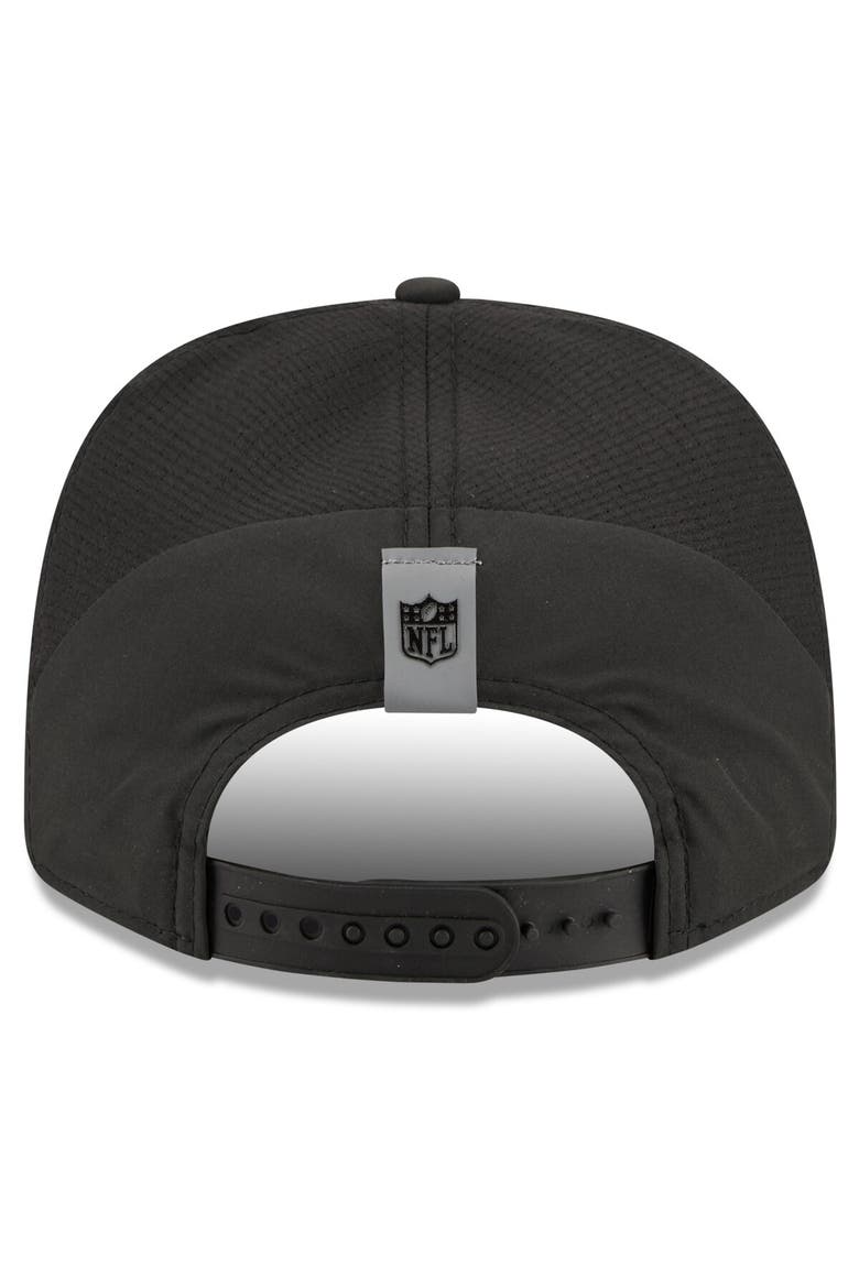 Men's New Era  Black Kansas City Chiefs 2026 NFL Training Camp 9SEVENTY Adjustable Hat, Alternate, color, Black