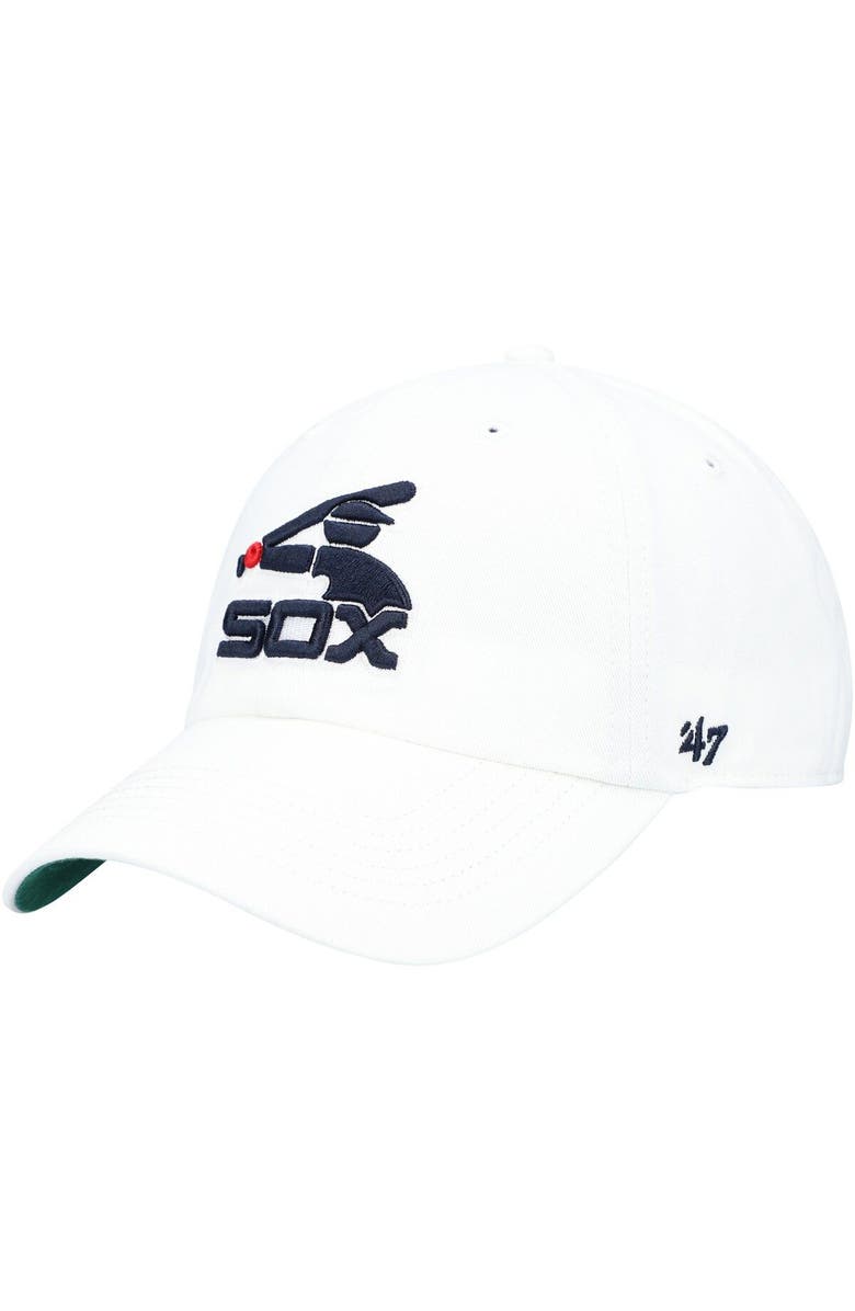 '47 Men's '47 White Chicago White Sox Cooperstown Collection Franchise Logo Fitted Hat, Alternate, color, 