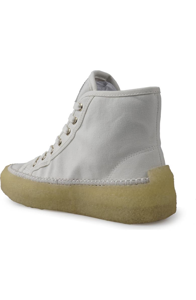 Artisan Crafted By Zigi Camena High Top Sneaker, Alternate, color, White Canvas