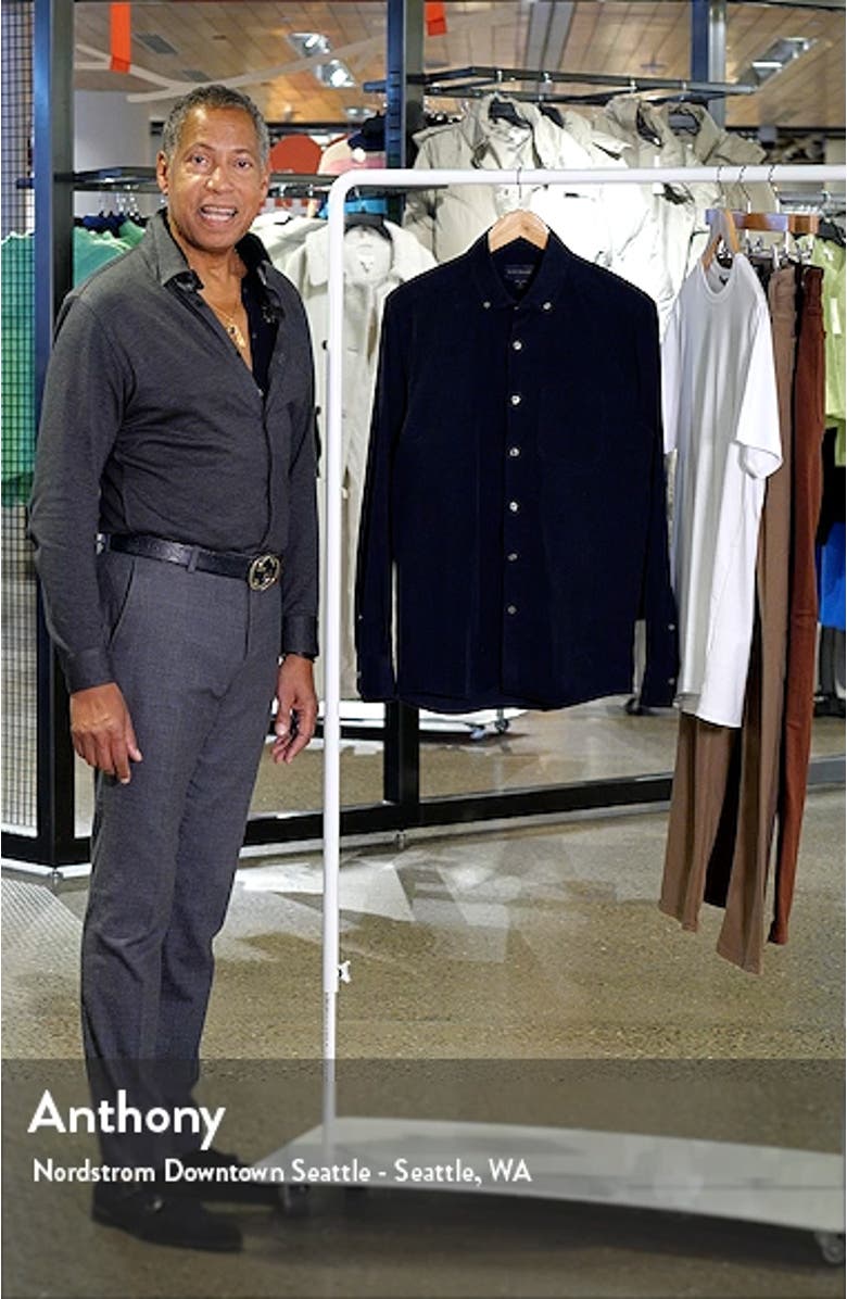 Solid Button-Down Baby Corduroy Shirt, sales video thumbnail